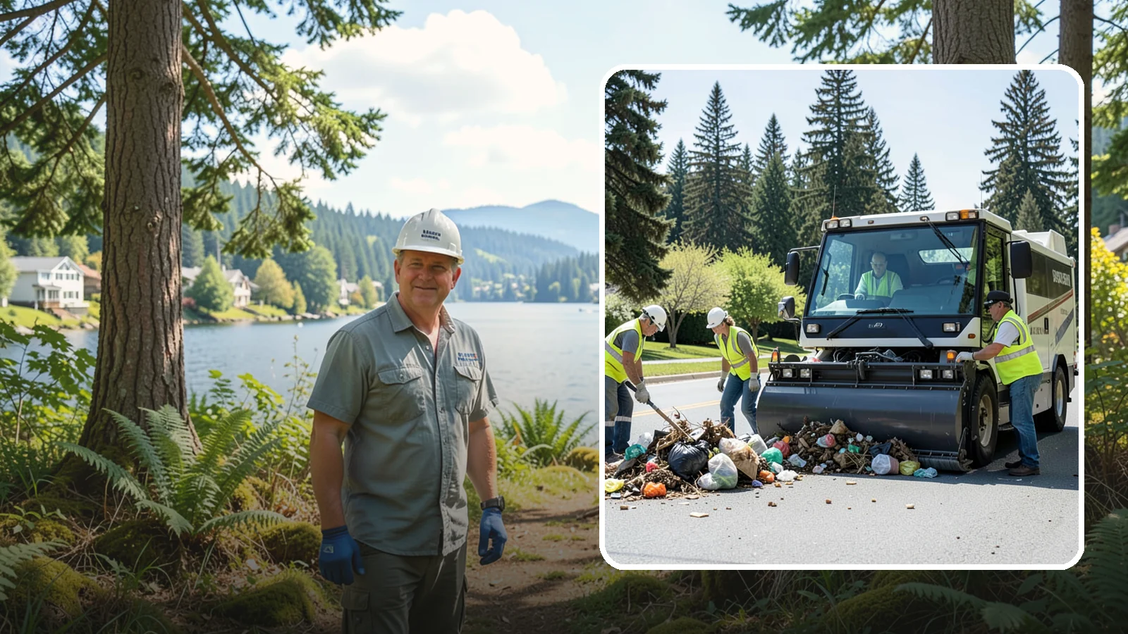 Roadside Litter Removal in Milton, King County, WA - Systematic roadside litter and debris removal that keeps public corridors clean, safe, and presentable.