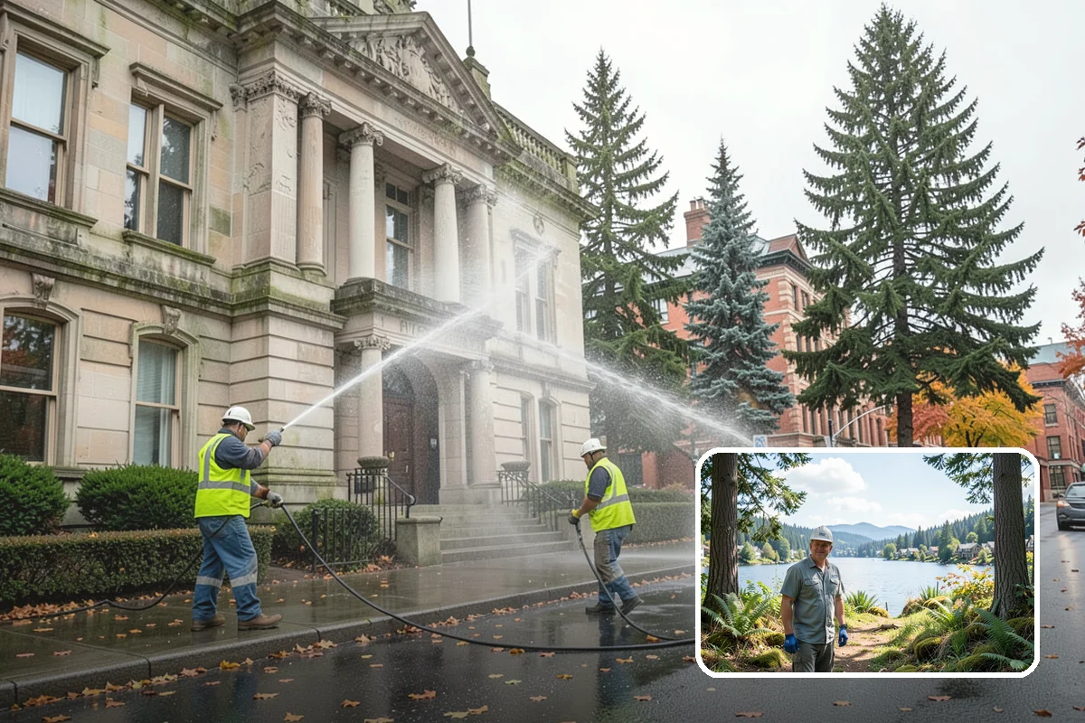 Roadside Litter Removal in Milton, King County, WA - Improves corridor appearance and community pride