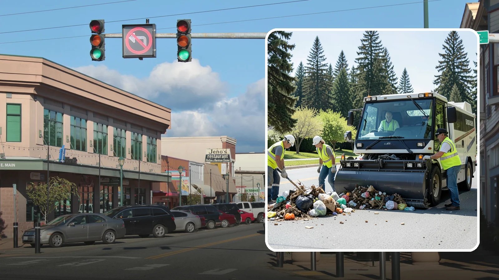 Roadside Litter Removal in Monroe, Snohomish County, WA - Systematic roadside litter and debris removal that keeps public corridors clean, safe, and presentable.