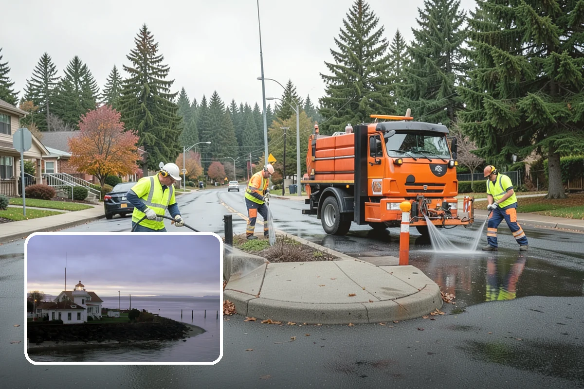 Roadside Litter Removal in Mukilteo, Snohomish County, WA - Improves corridor appearance and community pride