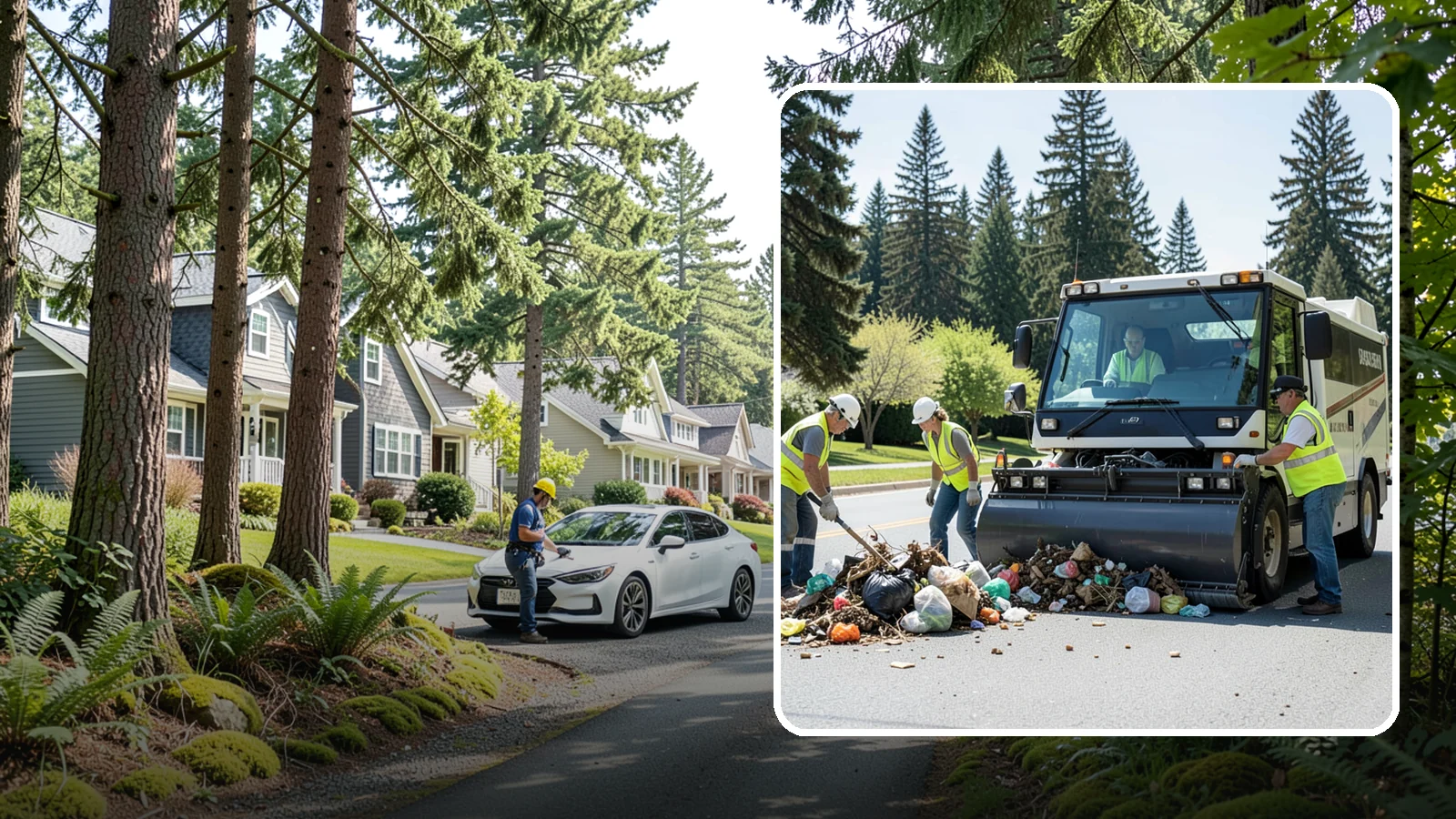 Roadside Litter Removal in Normandy Park, King County, WA - Systematic roadside litter and debris removal that keeps public corridors clean, safe, and presentable.