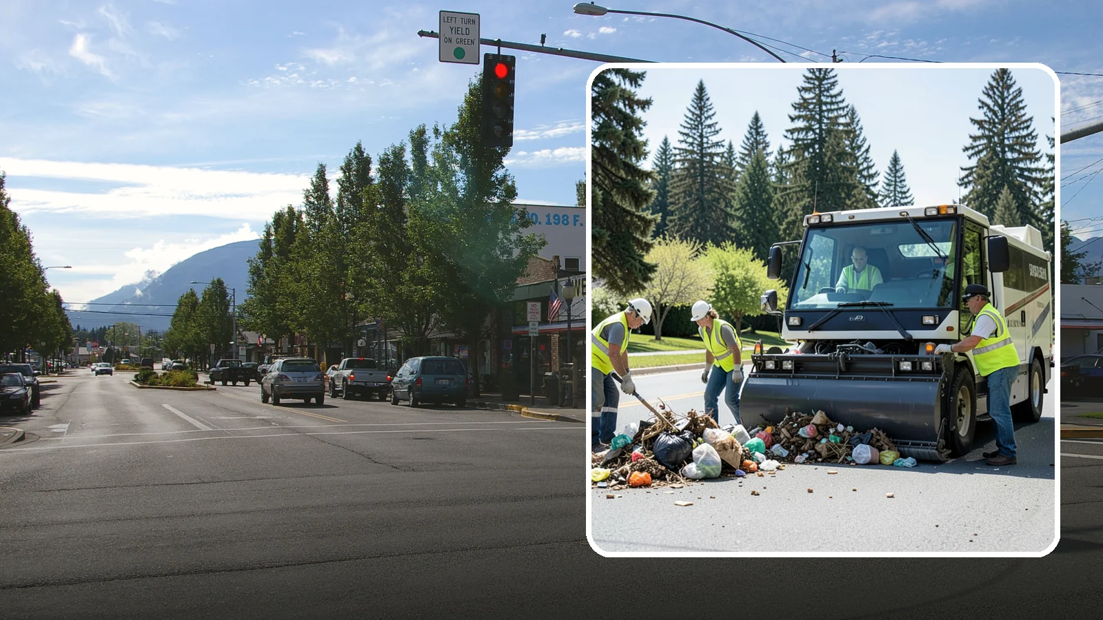 Roadside Litter Removal in North Bend, King County, WA - Systematic roadside litter and debris removal that keeps public corridors clean, safe, and presentable.