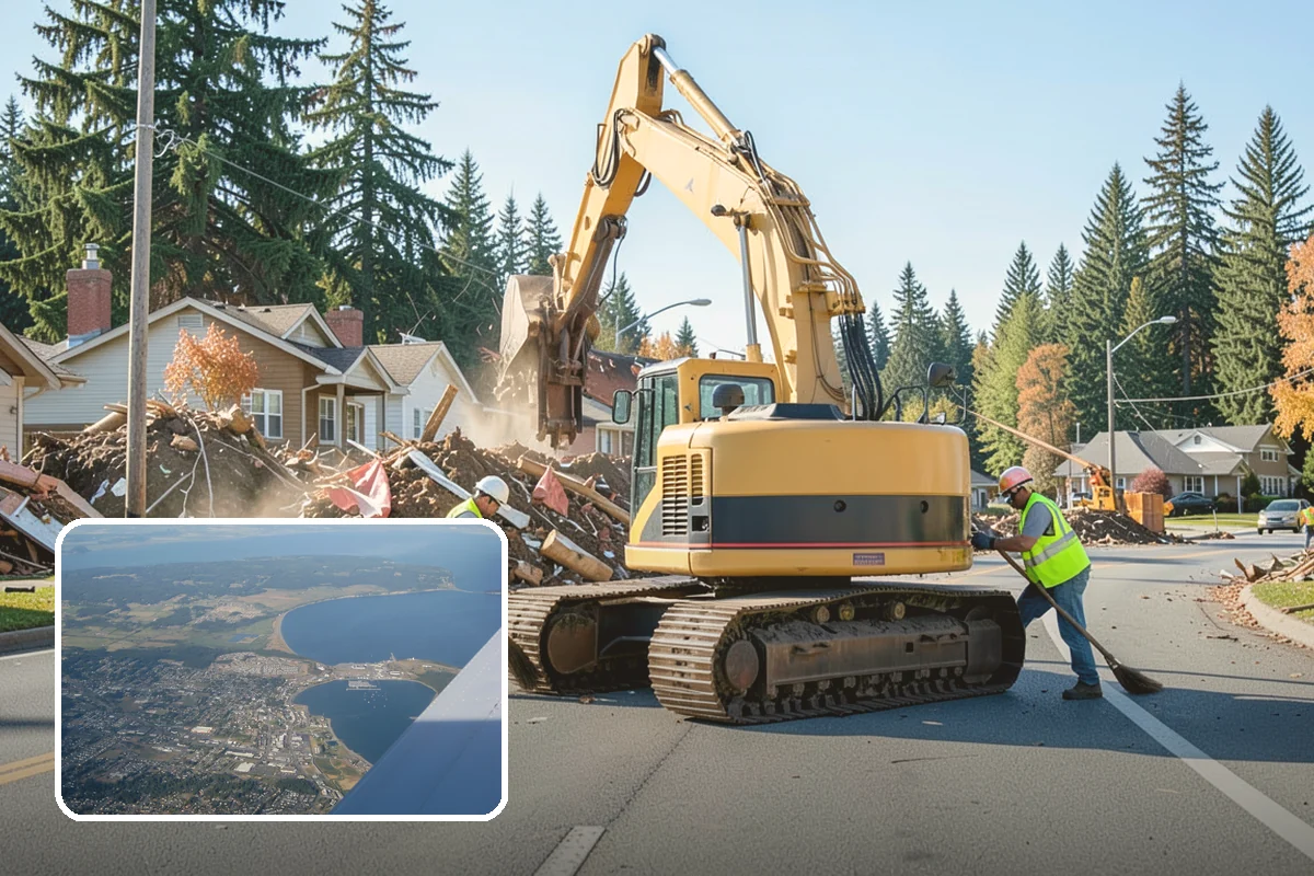 Roadside Litter Removal in Oak Harbor, Island County, WA - Improves corridor appearance and community pride