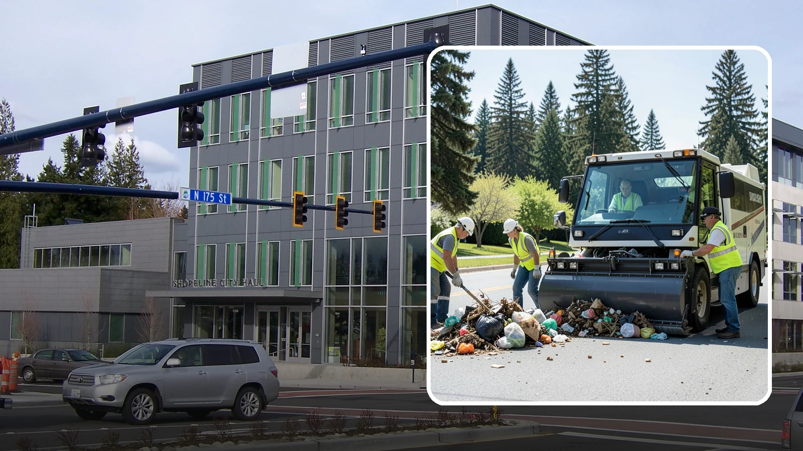 Roadside Litter Removal in Shoreline, King County, WA - Systematic roadside litter and debris removal that keeps public corridors clean, safe, and presentable.