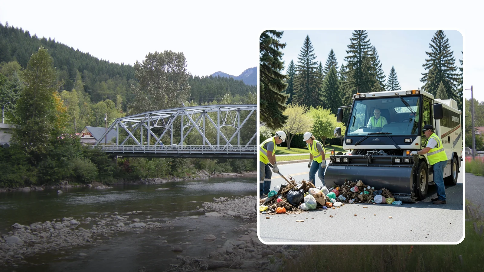 Roadside Litter Removal in Skykomish, King County, WA - Systematic roadside litter and debris removal that keeps public corridors clean, safe, and presentable.