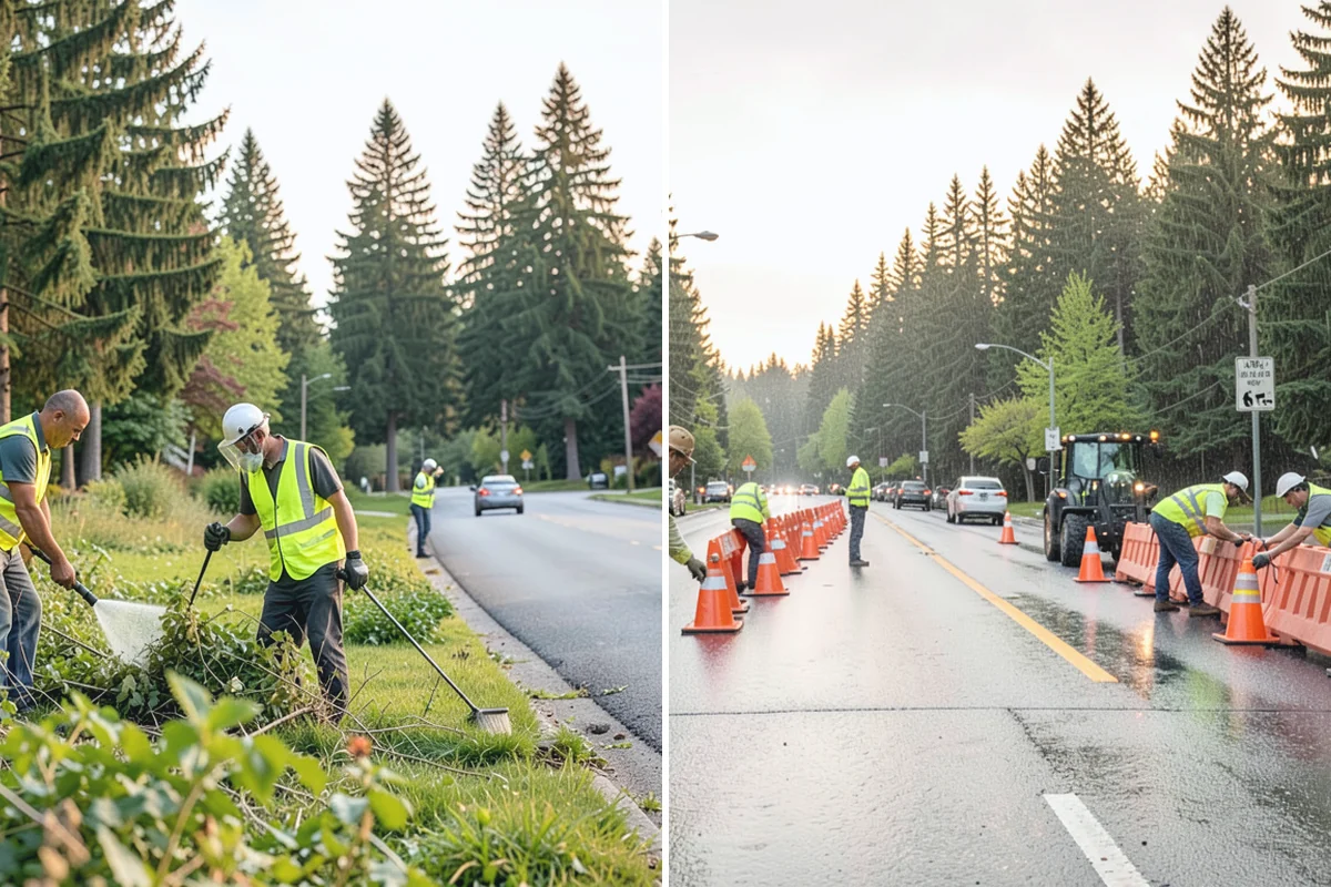 Roadside Litter Removal in South Prairie, Pierce County, WA - Define routes, collection frequency, and hazardous-item protocols