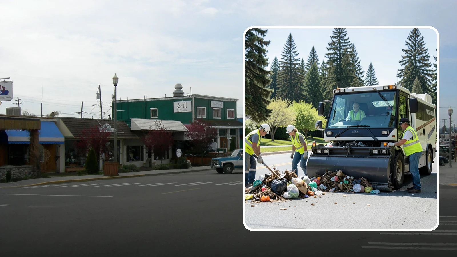 Roadside Litter Removal in Stanwood, Snohomish County, WA - Systematic roadside litter and debris removal that keeps public corridors clean, safe, and presentable.