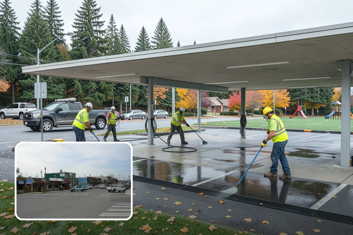 Roadside Litter Removal in Stanwood, Snohomish County, WA - Improves corridor appearance and community pride