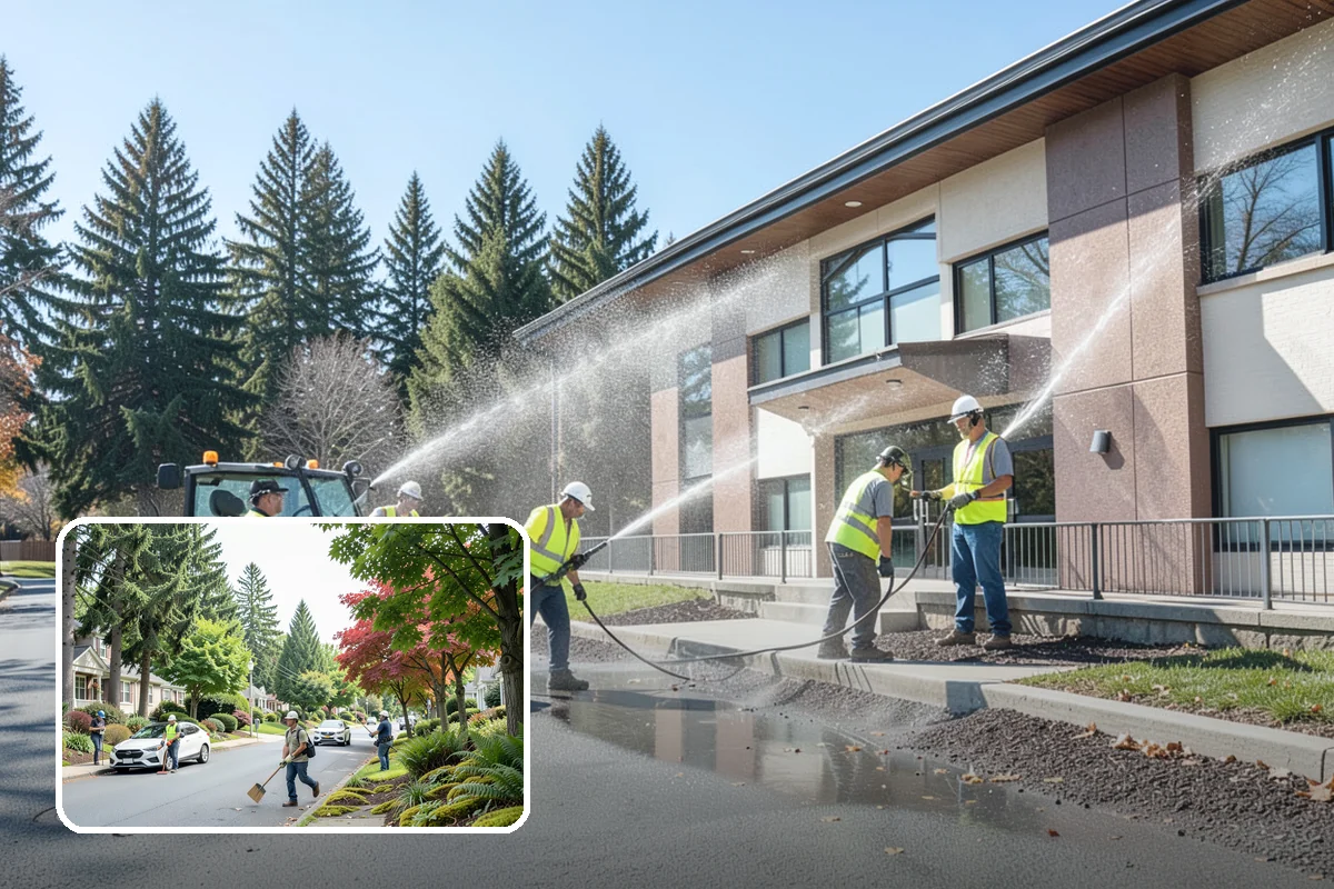 Roadside Mowing in Beaux Arts Village, King County, WA - Maintains clear sight distance at curves, driveways, and intersections