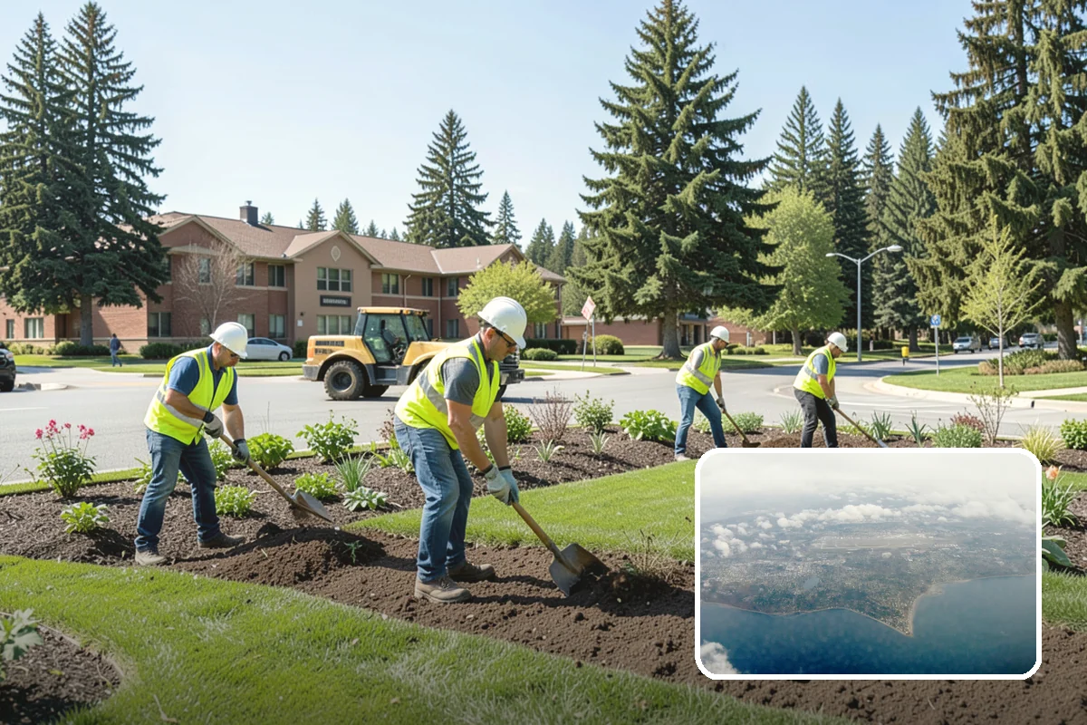 Roadside Mowing in Burien, King County, WA - Maintains clear sight distance at curves, driveways, and intersections