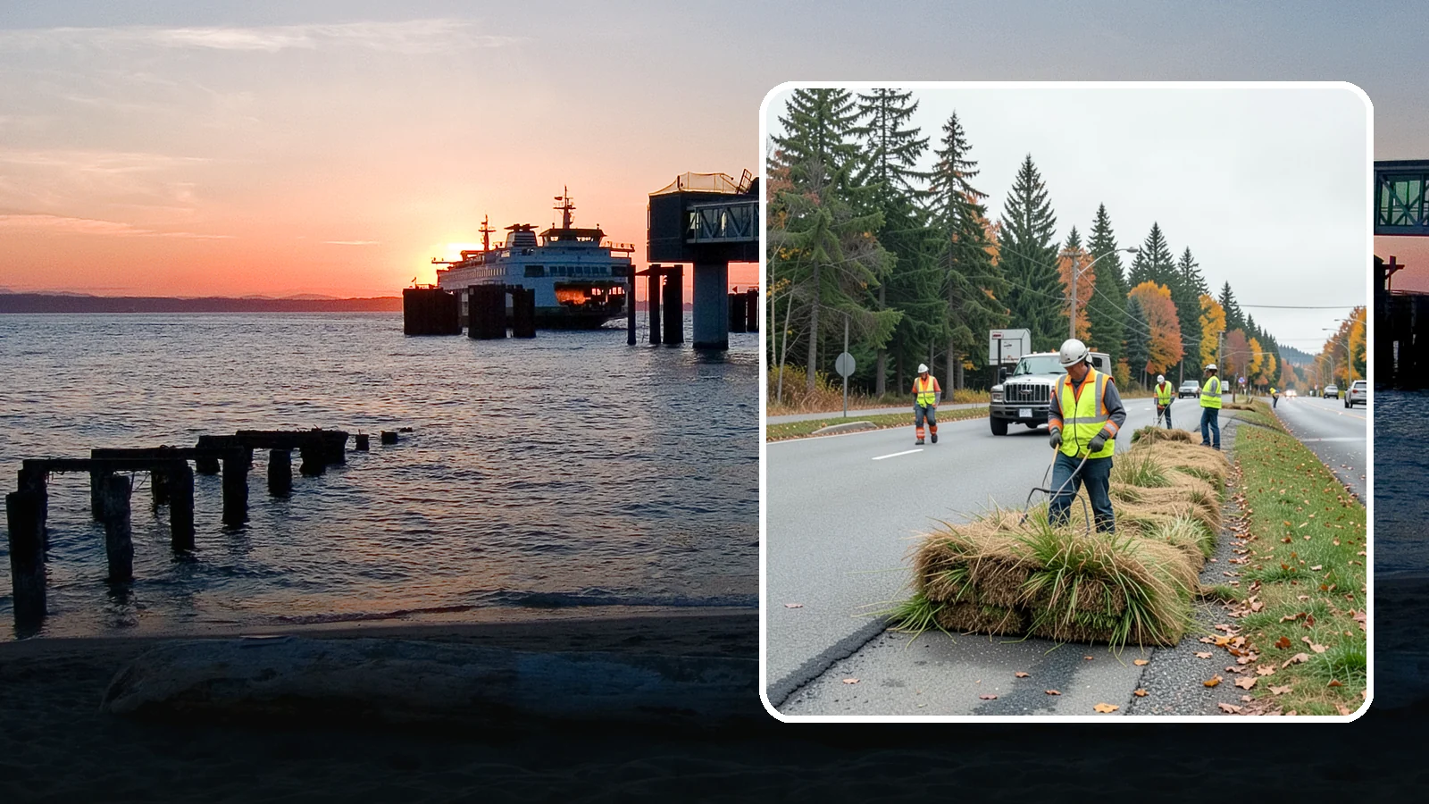 Roadside Mowing in Edmonds, Snohomish County, WA - Scheduled roadside mowing that keeps municipal travel lanes, shoulders, and sight corridors clear for Western Washington agencies.