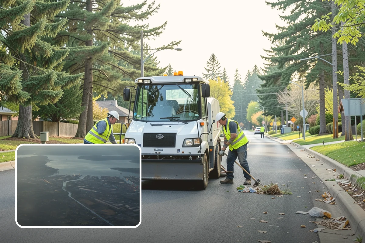 Roadside Mowing in Fife, Pierce County, WA - Maintains clear sight distance at curves, driveways, and intersections