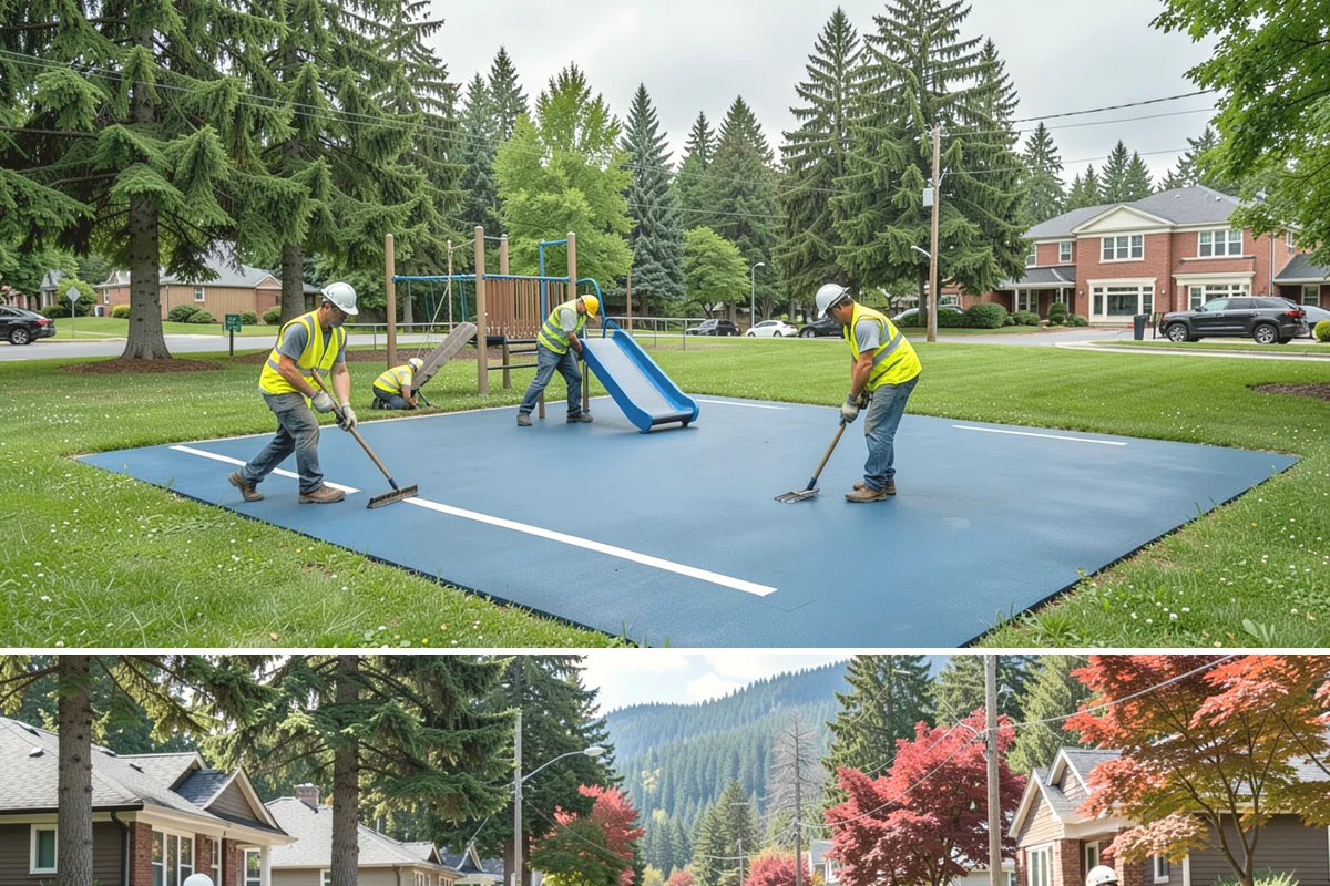 Roadside Mowing in Hunts Point, King County, WA - Primary mowing demand runs from late April through October, with the heaviest growth flush during the warm, rain-fed months of...
