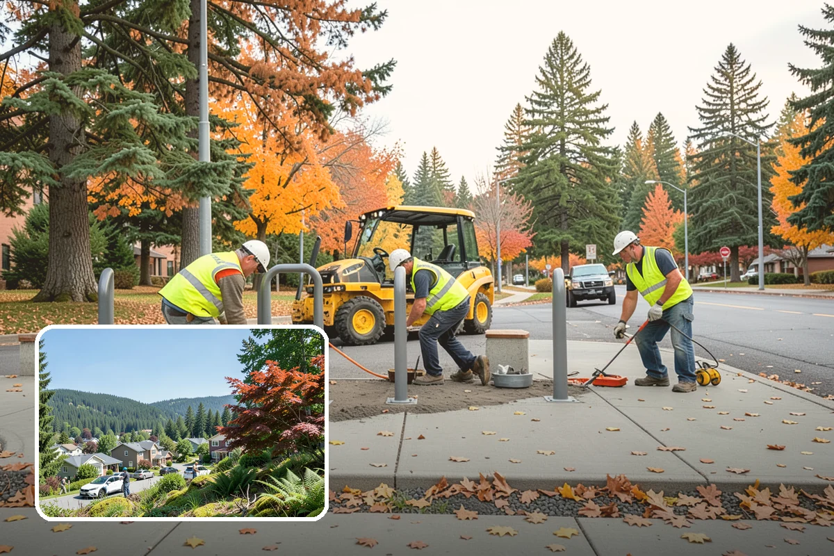 Roadside Mowing in Index, Snohomish County, WA - Maintains clear sight distance at curves, driveways, and intersections