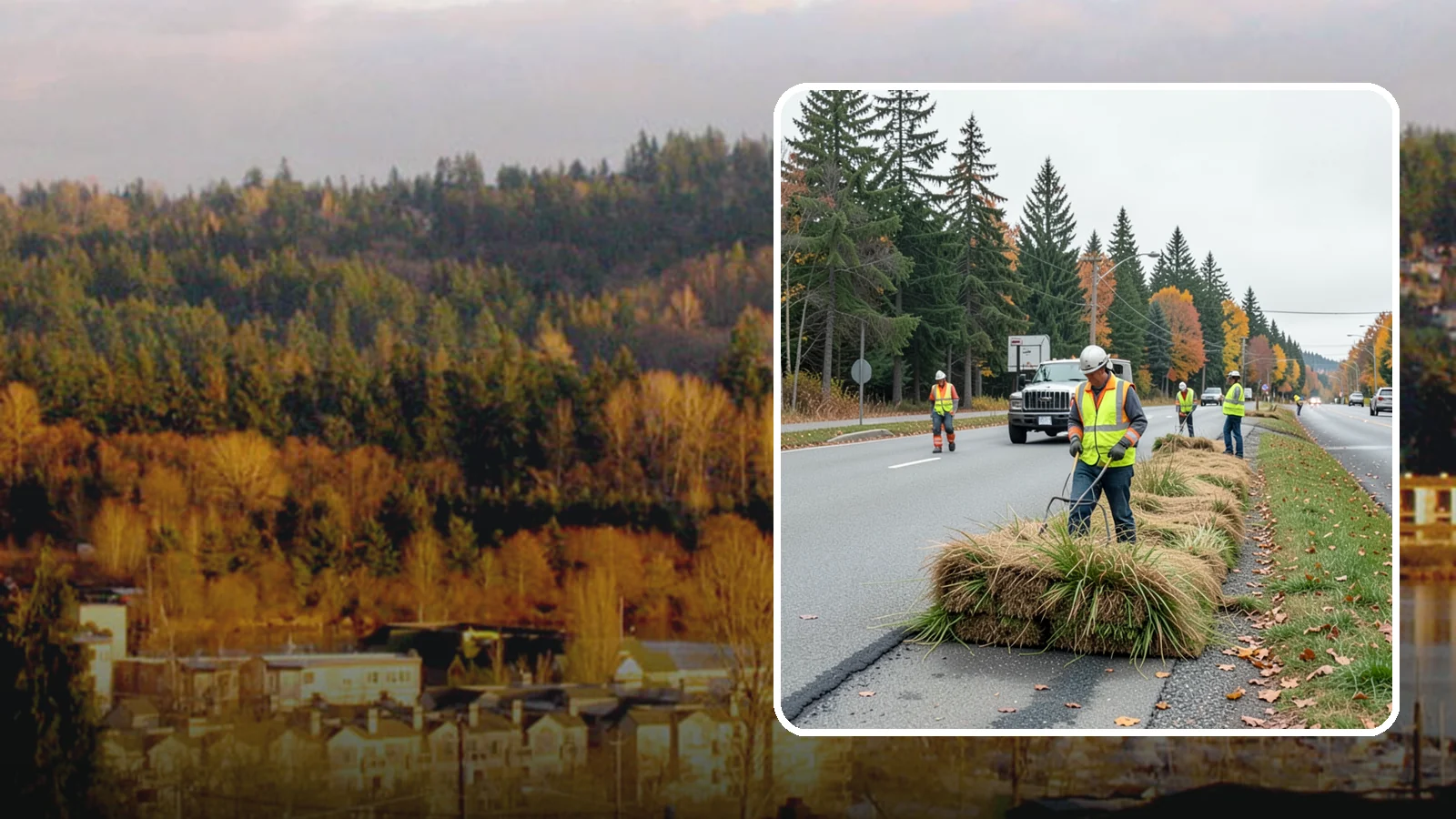 Roadside Mowing in Kenmore, King County, WA - Scheduled roadside mowing that keeps municipal travel lanes, shoulders, and sight corridors clear for Western Washington agencies.