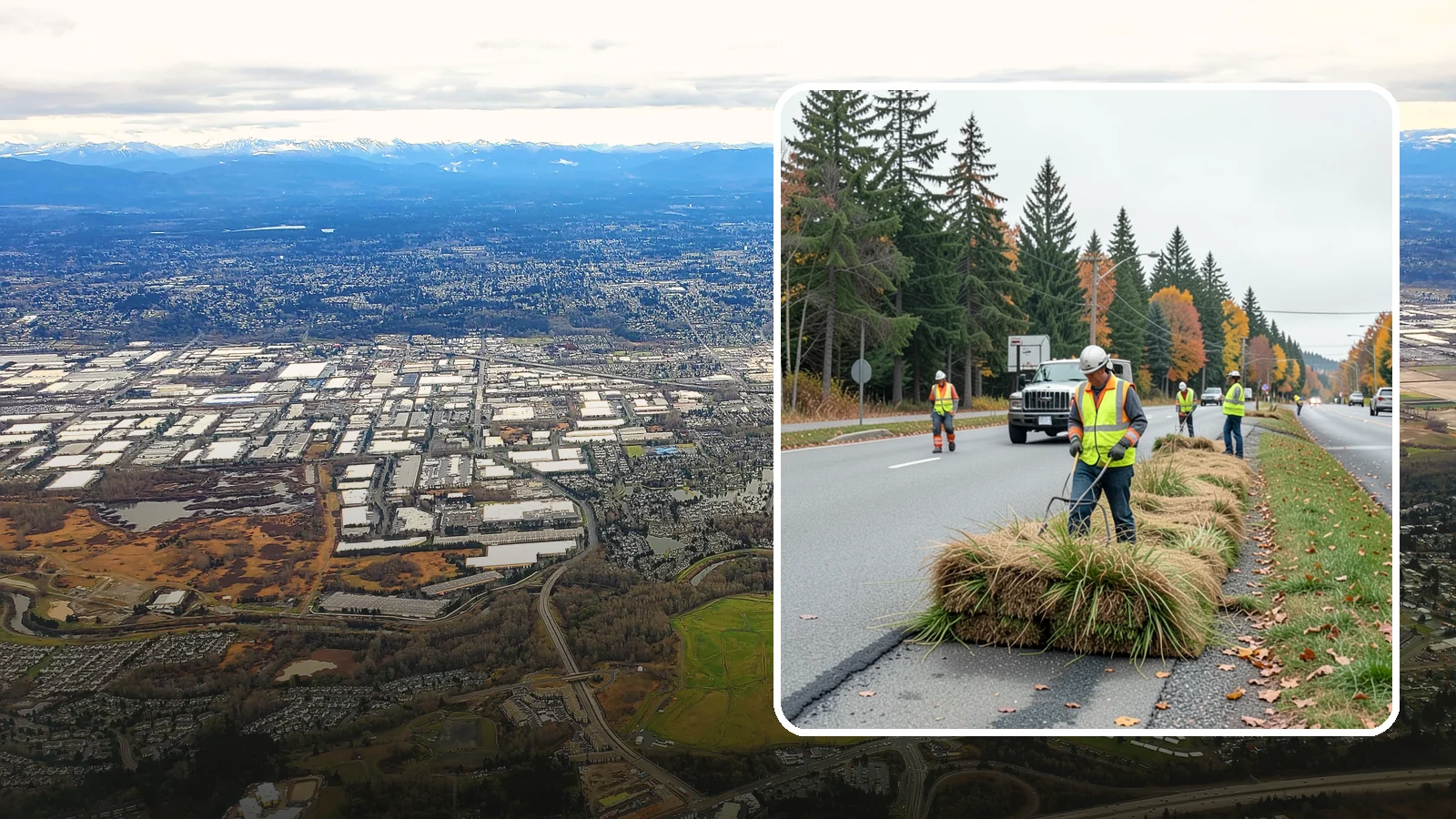 Roadside Mowing in Kent, King County, WA - Scheduled roadside mowing that keeps municipal travel lanes, shoulders, and sight corridors clear for Western Washington agencies.