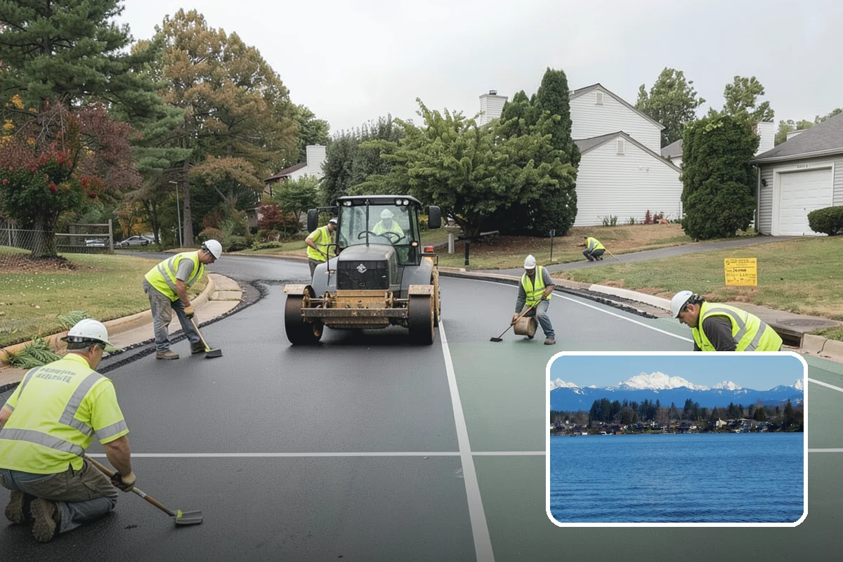 Roadside Mowing in Lake Stevens, Snohomish County, WA - Maintains clear sight distance at curves, driveways, and intersections