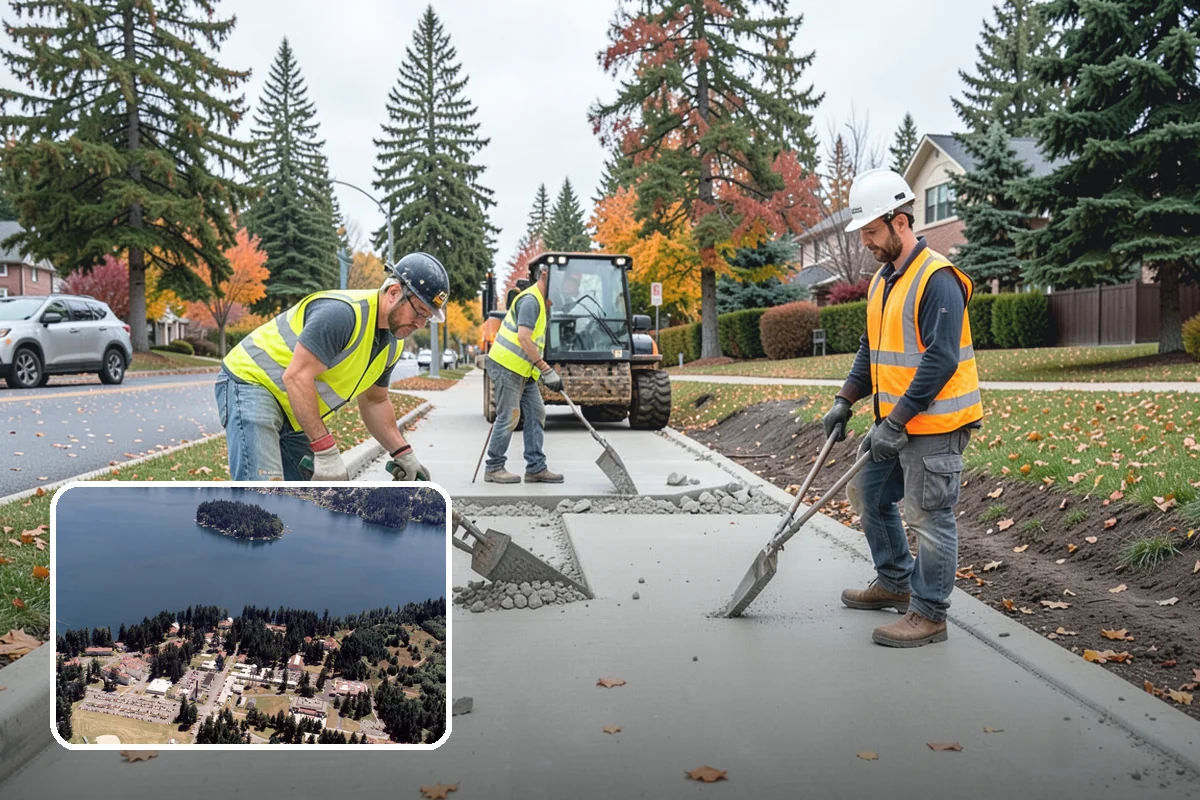 Roadside Mowing in Lakewood, Pierce County, WA - Maintains clear sight distance at curves, driveways, and intersections