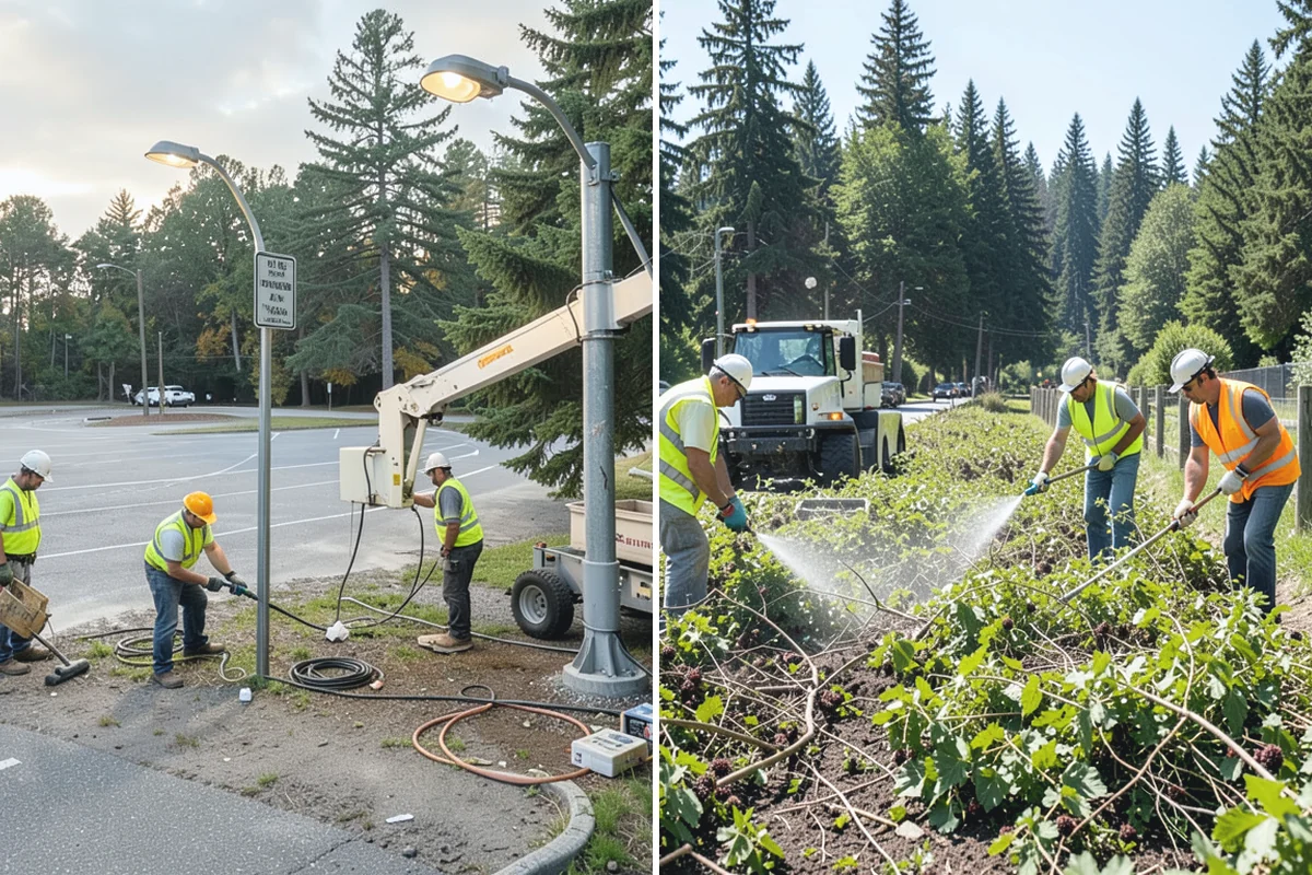 Roadside Mowing in Marysville, Snohomish County, WA - Confirm route mileage, cut-height specs, and level-of-service targets with the public works liaison