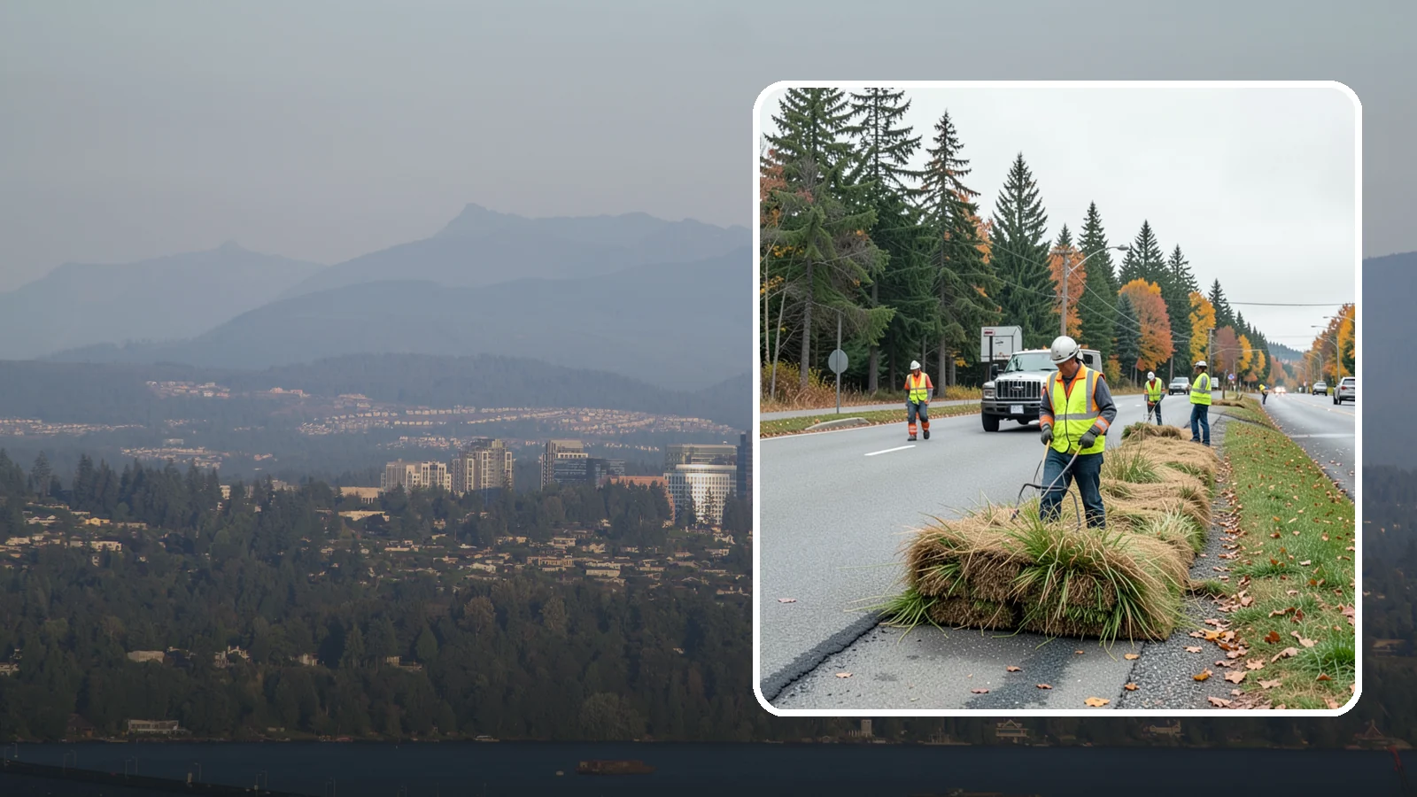 Roadside Mowing in Medina, King County, WA - Scheduled roadside mowing that keeps municipal travel lanes, shoulders, and sight corridors clear for Western Washington agencies.