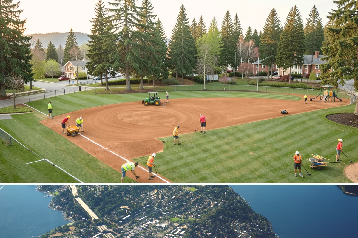 Roadside Mowing in Mercer Island, King County, WA - Primary mowing demand runs from late April through October, with the heaviest growth flush during the warm, rain-fed months of...
