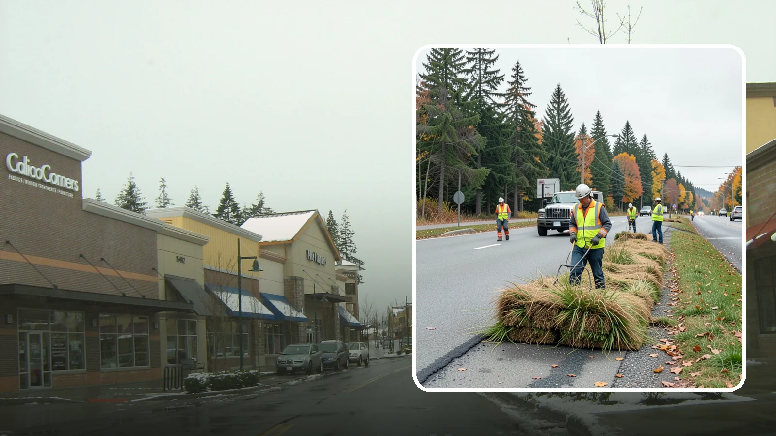 Roadside Mowing in Mill Creek, Snohomish County, WA - Scheduled roadside mowing that keeps municipal travel lanes, shoulders, and sight corridors clear for Western Washington agencies.