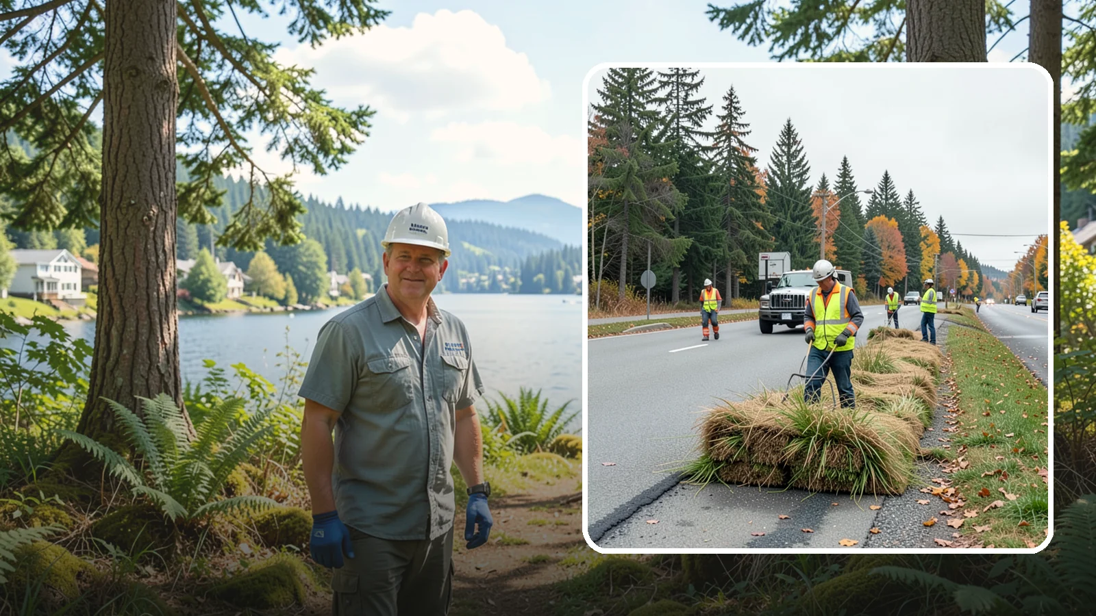 Roadside Mowing in Milton, King County, WA - Scheduled roadside mowing that keeps municipal travel lanes, shoulders, and sight corridors clear for Western Washington agencies.