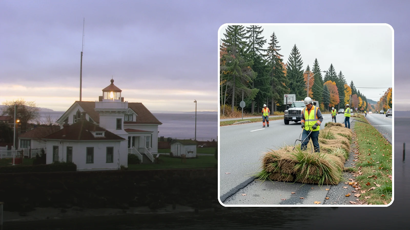 Roadside Mowing in Mukilteo, Snohomish County, WA - Scheduled roadside mowing that keeps municipal travel lanes, shoulders, and sight corridors clear for Western Washington agencies.