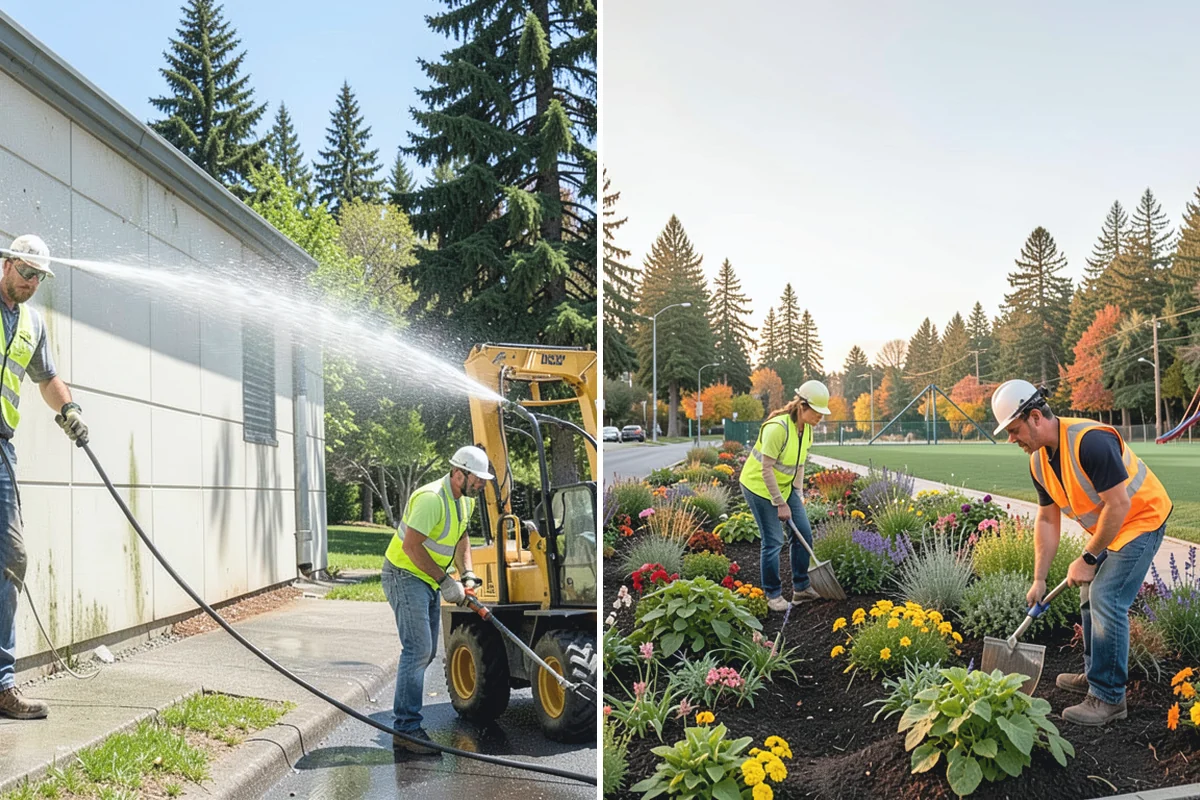 Roadside Mowing in Renton, King County, WA - Confirm route mileage, cut-height specs, and level-of-service targets with the public works liaison