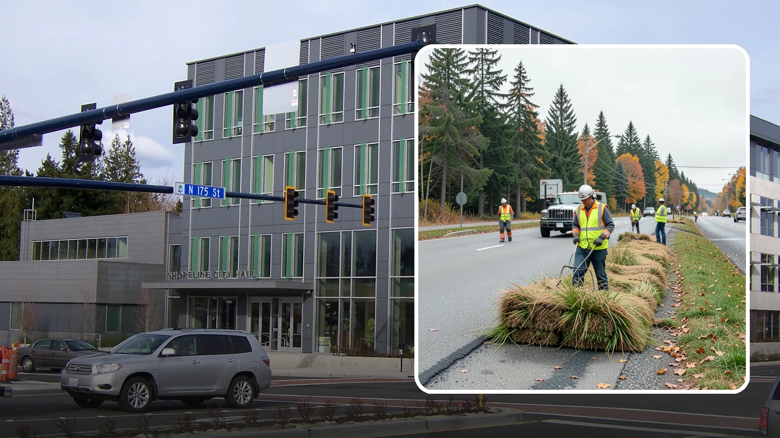 Roadside Mowing in Shoreline, King County, WA - Scheduled roadside mowing that keeps municipal travel lanes, shoulders, and sight corridors clear for Western Washington agencies.