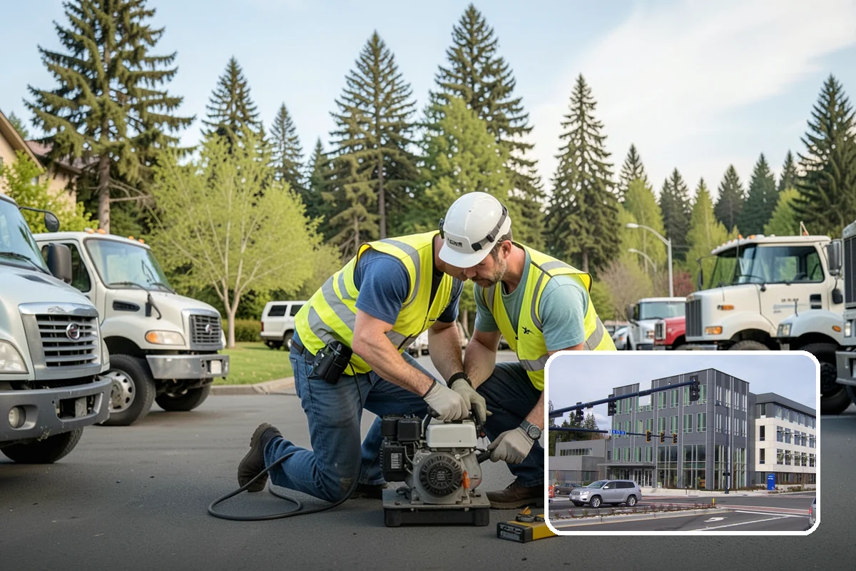 Roadside Mowing in Shoreline, King County, WA - Maintains clear sight distance at curves, driveways, and intersections