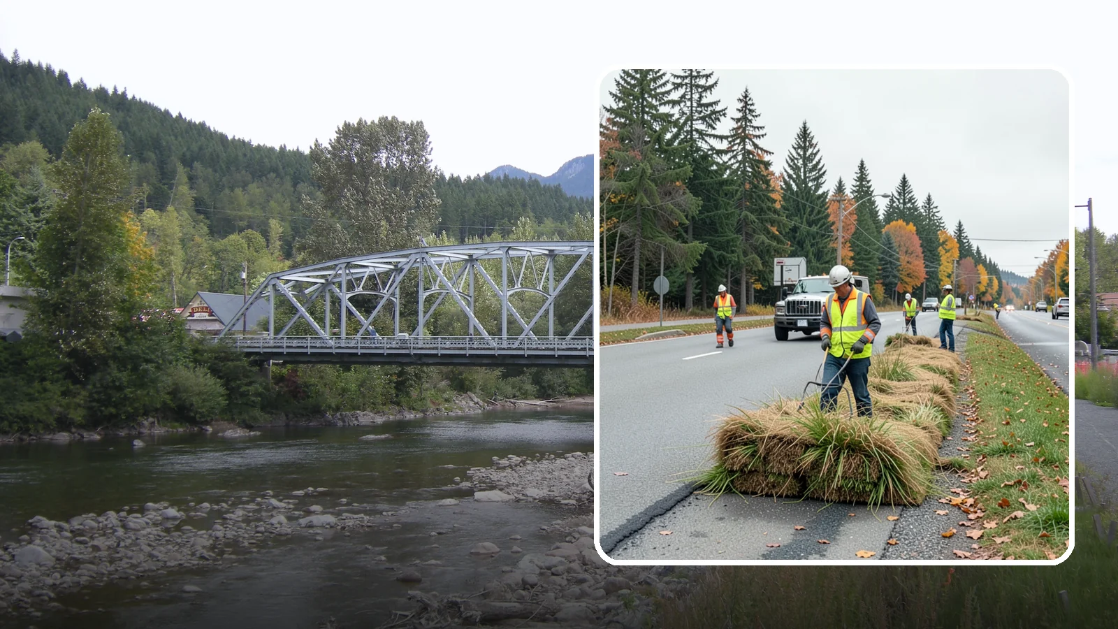 Roadside Mowing in Skykomish, King County, WA - Scheduled roadside mowing that keeps municipal travel lanes, shoulders, and sight corridors clear for Western Washington agencies.