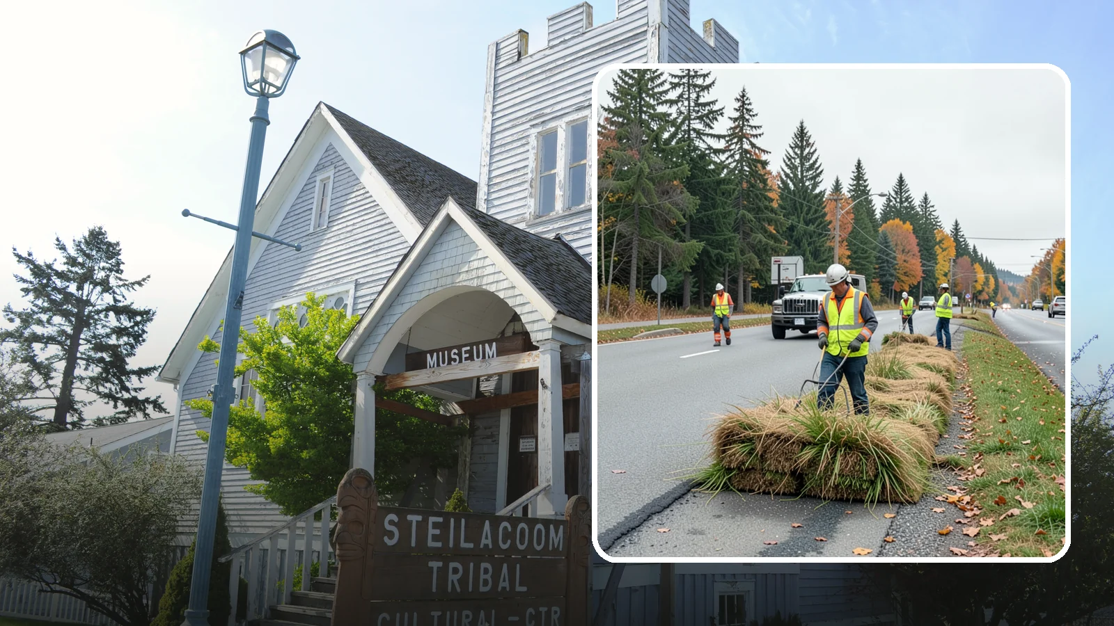 Roadside Mowing in Steilacoom, Pierce County, WA - Scheduled roadside mowing that keeps municipal travel lanes, shoulders, and sight corridors clear for Western Washington agencies.
