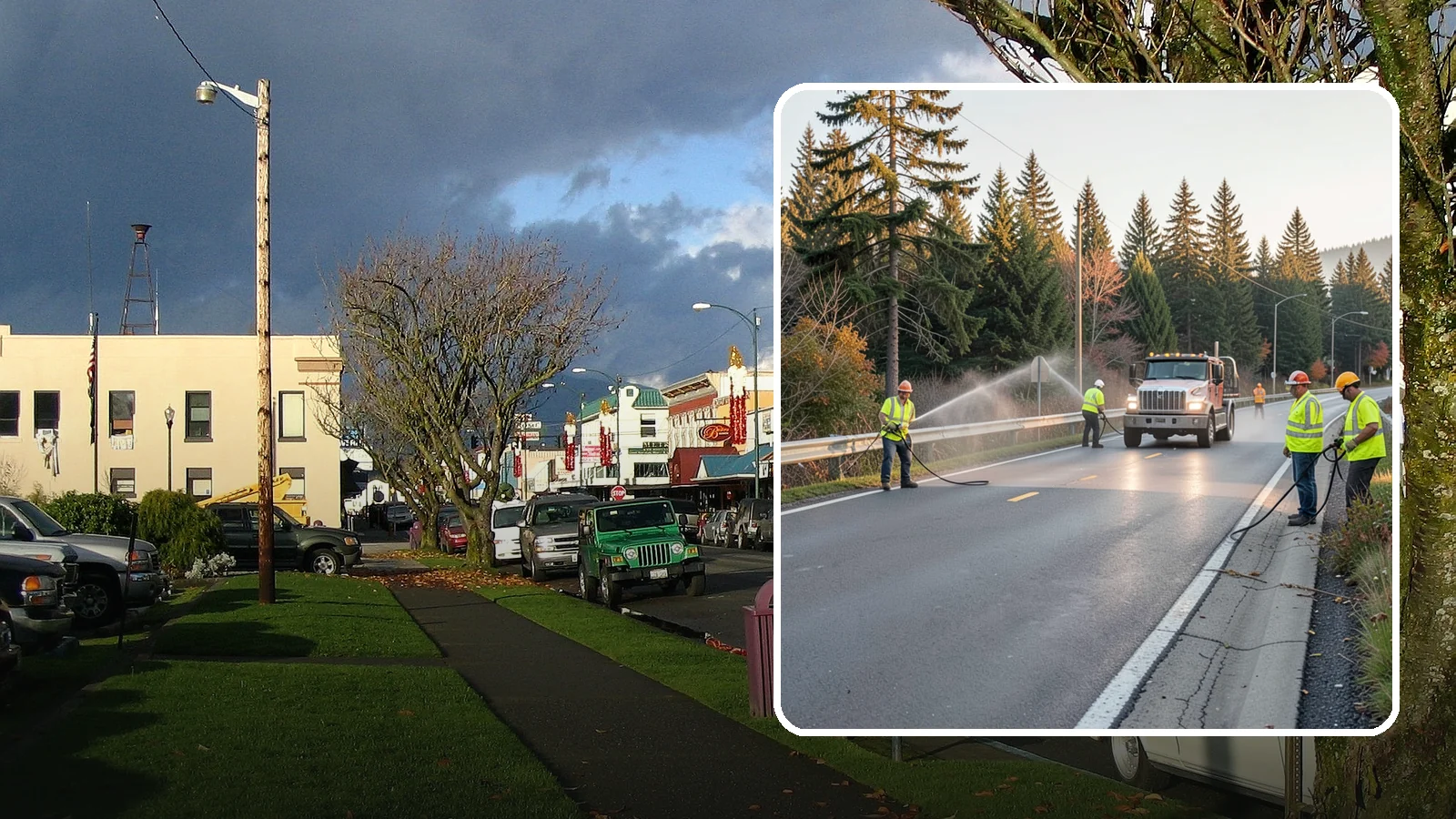Roadside Spraying in Arlington, Snohomish County, WA - Vegetation suppression along road shoulders, guardrails, and rights-of-way to preserve sight lines and drainage function.
