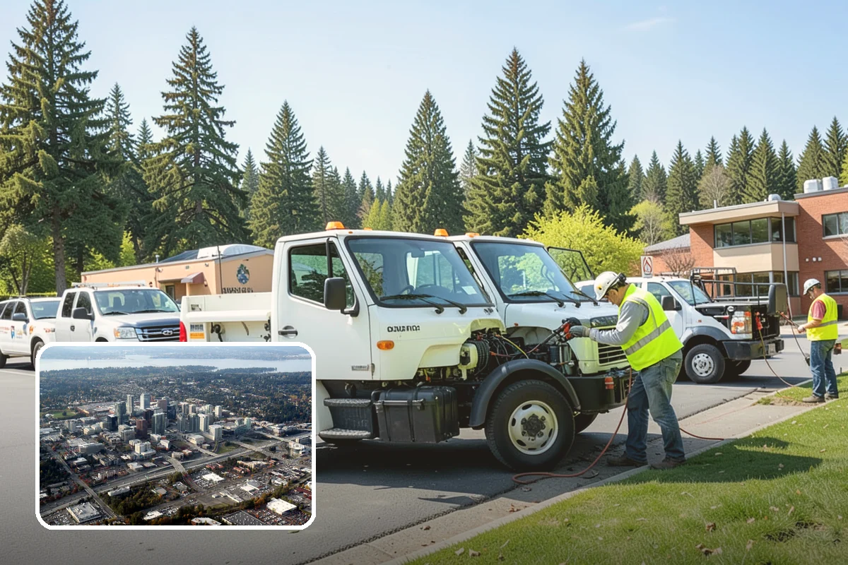 Roadside Spraying in Bellevue, King County, WA - Restores clear sight distance at curves, intersections, and signage