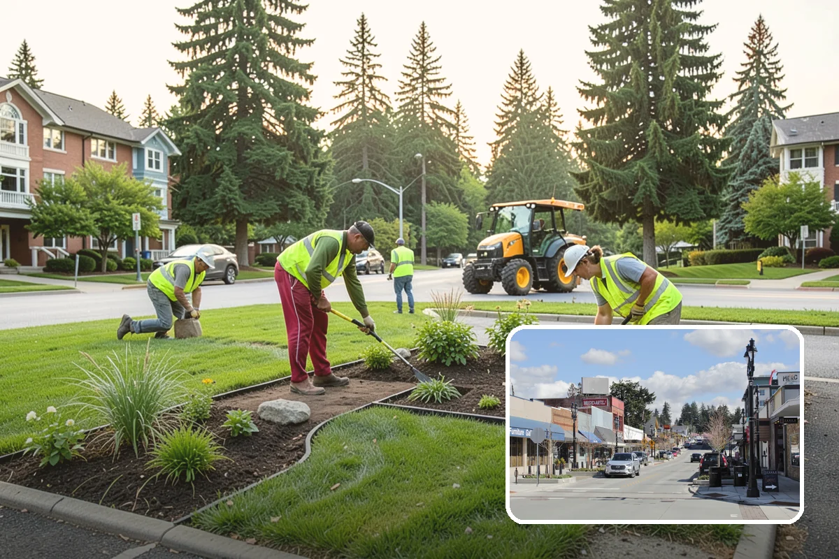 Roadside Spraying in Bothell, King County, WA - Restores clear sight distance at curves, intersections, and signage