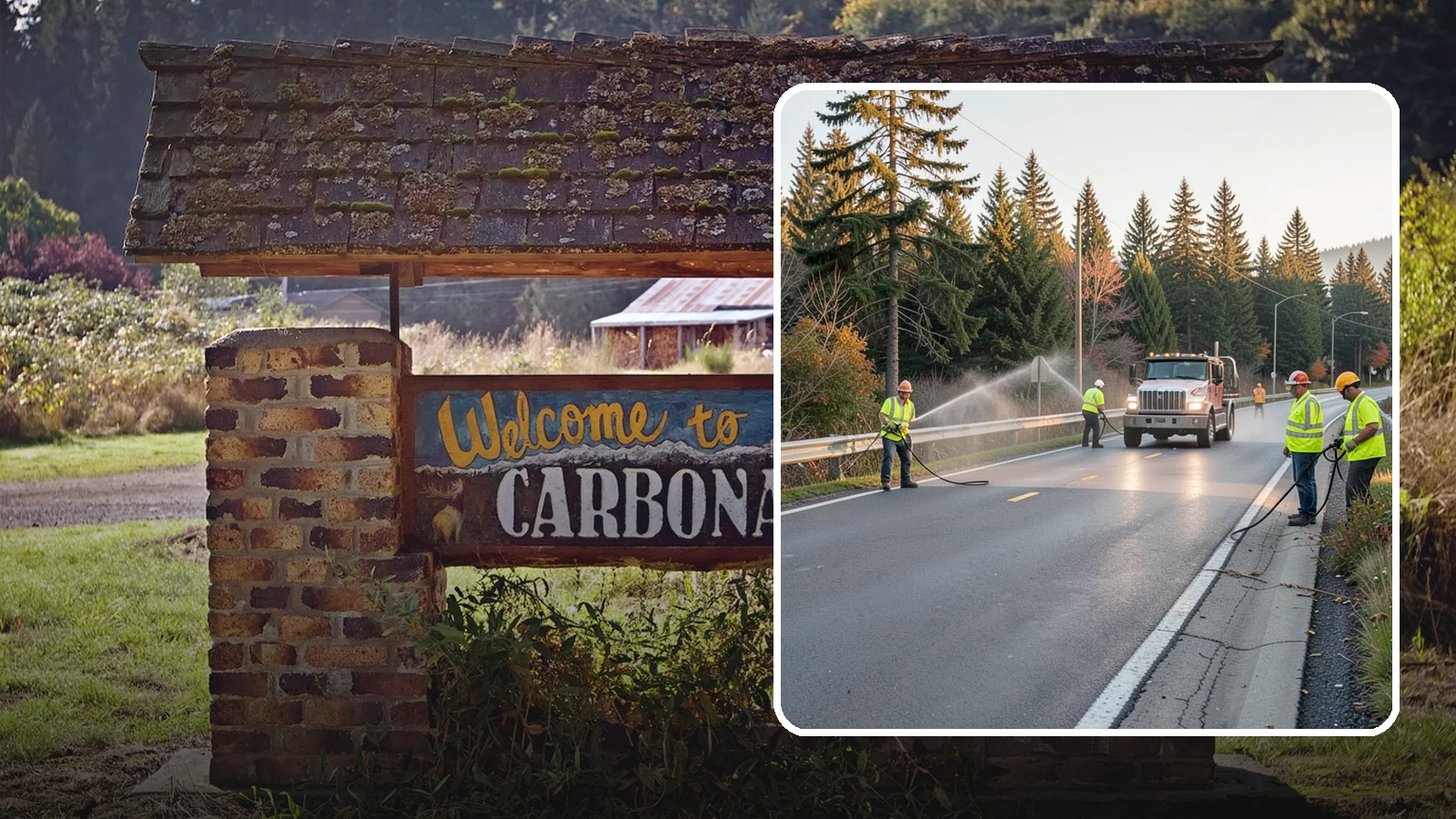 Roadside Spraying in Carbonado, Pierce County, WA - Vegetation suppression along road shoulders, guardrails, and rights-of-way to preserve sight lines and drainage function.