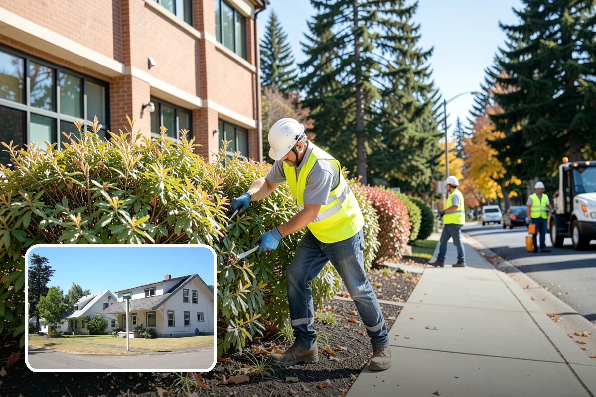 Roadside Spraying in DuPont, Pierce County, WA - Restores clear sight distance at curves, intersections, and signage