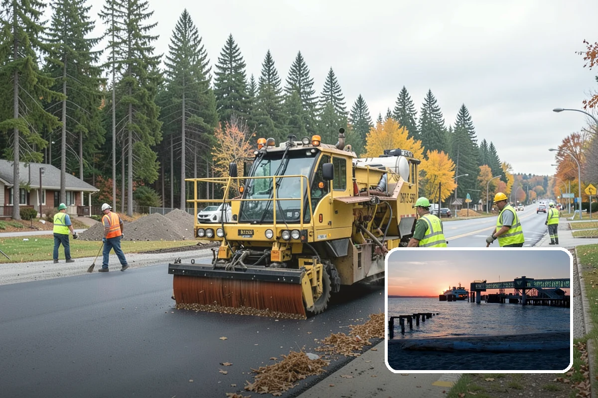 Roadside Spraying in Edmonds, Snohomish County, WA - Restores clear sight distance at curves, intersections, and signage