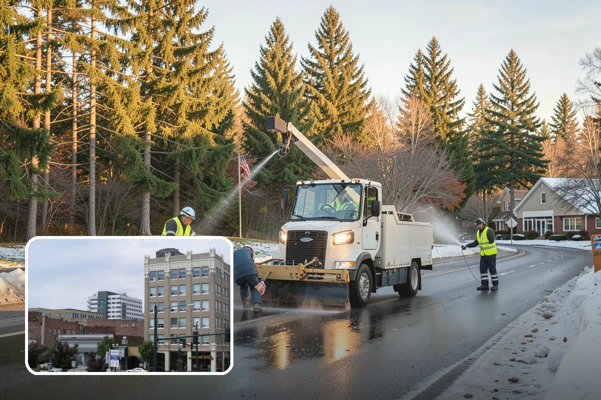 Roadside Spraying in Everett, Snohomish County, WA - Restores clear sight distance at curves, intersections, and signage