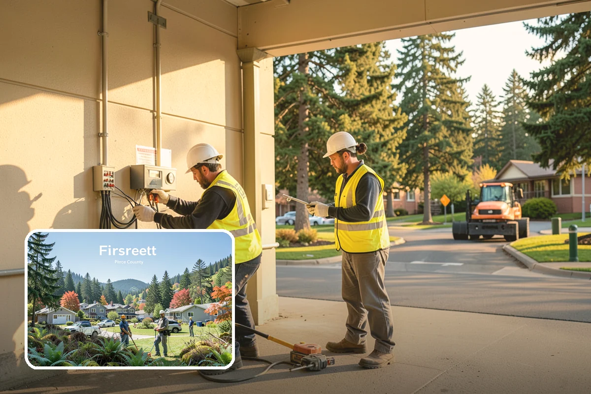 Roadside Spraying in Fircrest, Pierce County, WA - Restores clear sight distance at curves, intersections, and signage