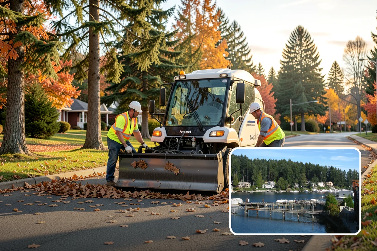 Roadside Spraying in Gig Harbor, Pierce County, WA - Restores clear sight distance at curves, intersections, and signage