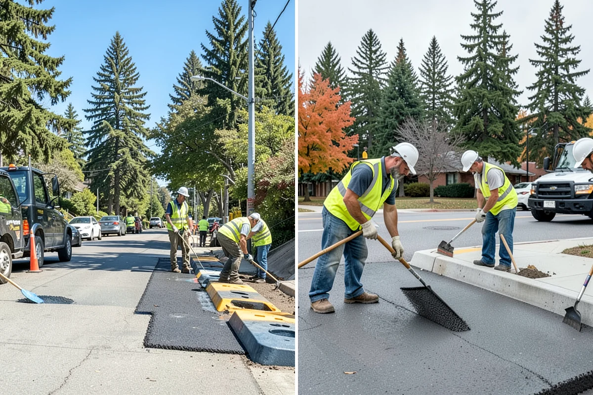 Roadside Spraying in Gig Harbor, Pierce County, WA - Survey the route and flag guardrail, sign, and drainage priority segments