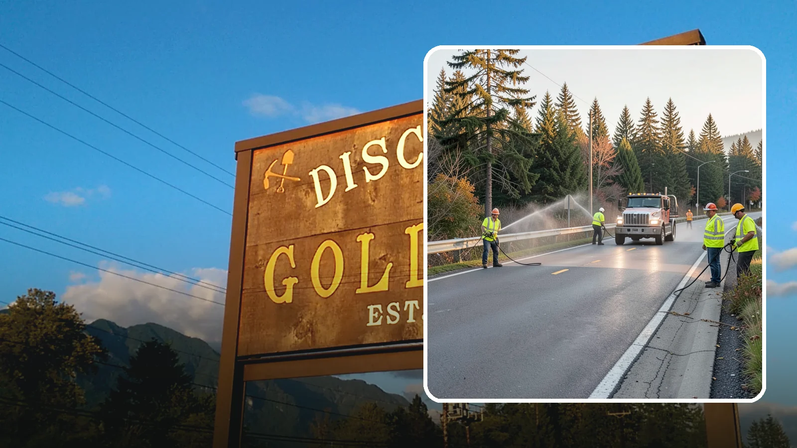 Roadside Spraying in Gold Bar, Snohomish County, WA - Vegetation suppression along road shoulders, guardrails, and rights-of-way to preserve sight lines and drainage function.