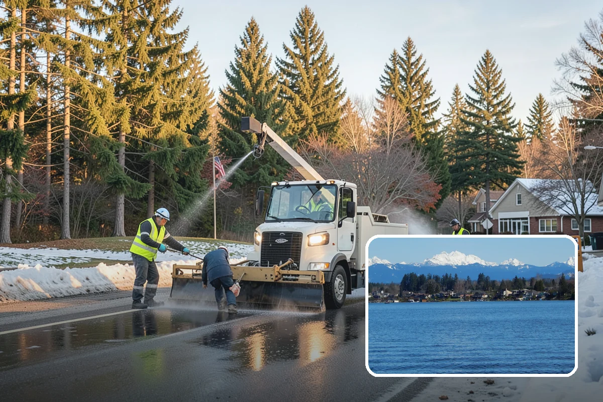 Roadside Spraying in Lake Stevens, Snohomish County, WA - Restores clear sight distance at curves, intersections, and signage
