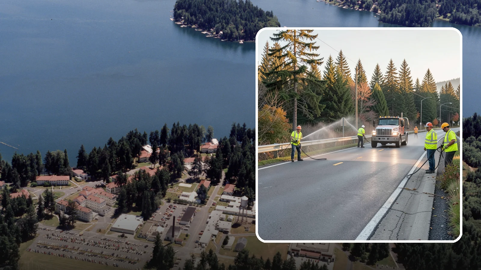 Roadside Spraying in Lakewood, Pierce County, WA - Vegetation suppression along road shoulders, guardrails, and rights-of-way to preserve sight lines and drainage function.