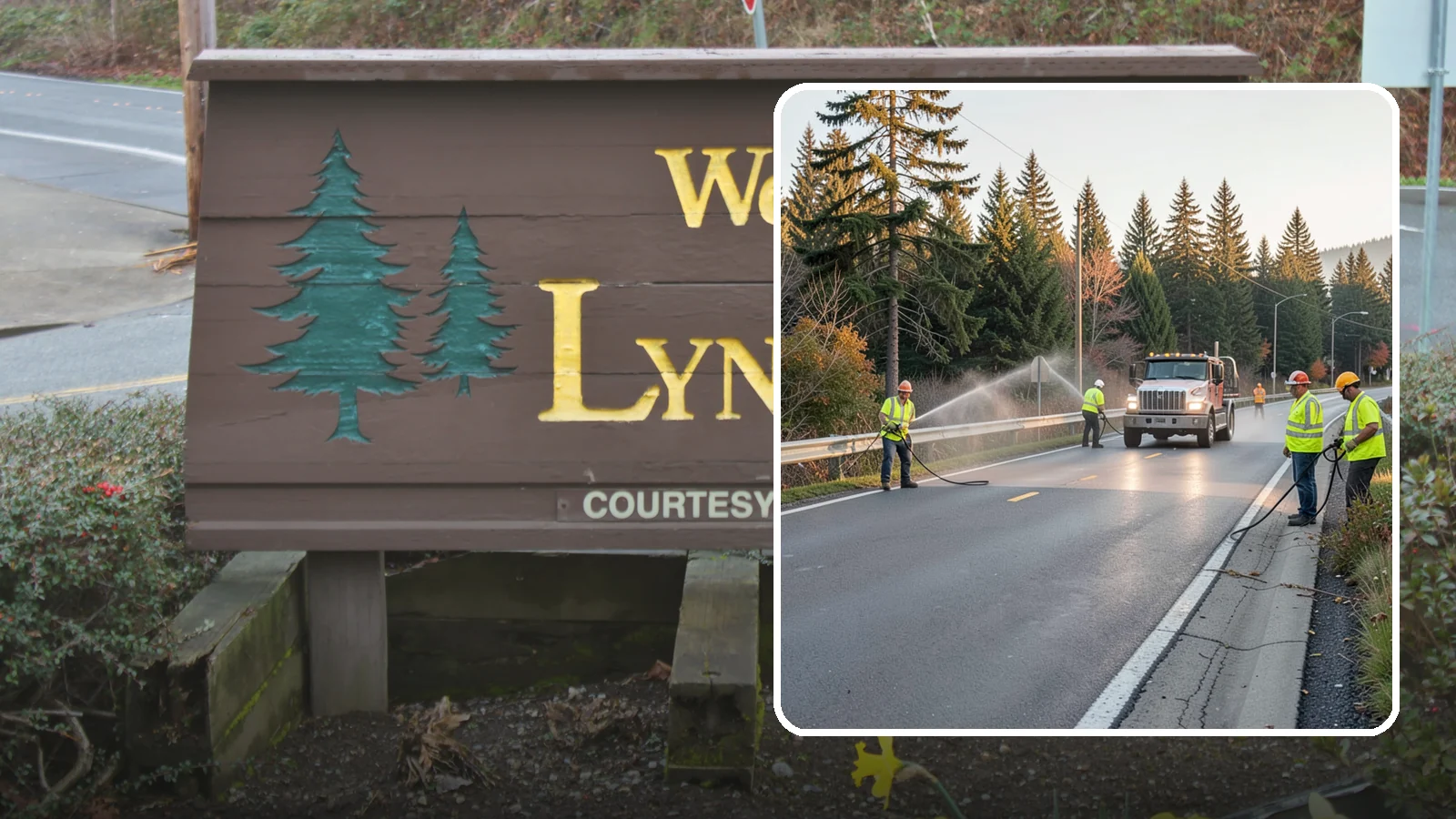 Roadside Spraying in Lynnwood, Snohomish County, WA - Vegetation suppression along road shoulders, guardrails, and rights-of-way to preserve sight lines and drainage function.