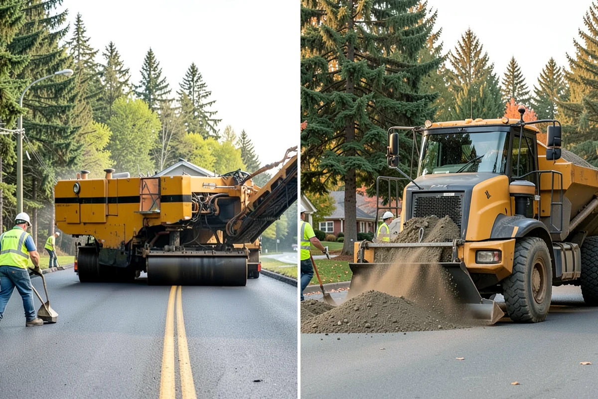 Roadside Spraying in Maple Valley, King County, WA - Survey the route and flag guardrail, sign, and drainage priority segments