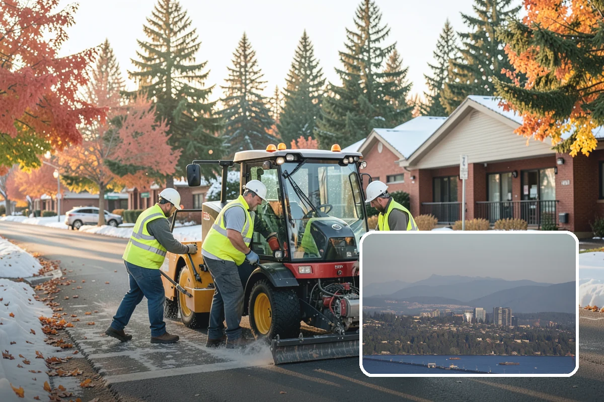 Roadside Spraying in Medina, King County, WA - Restores clear sight distance at curves, intersections, and signage