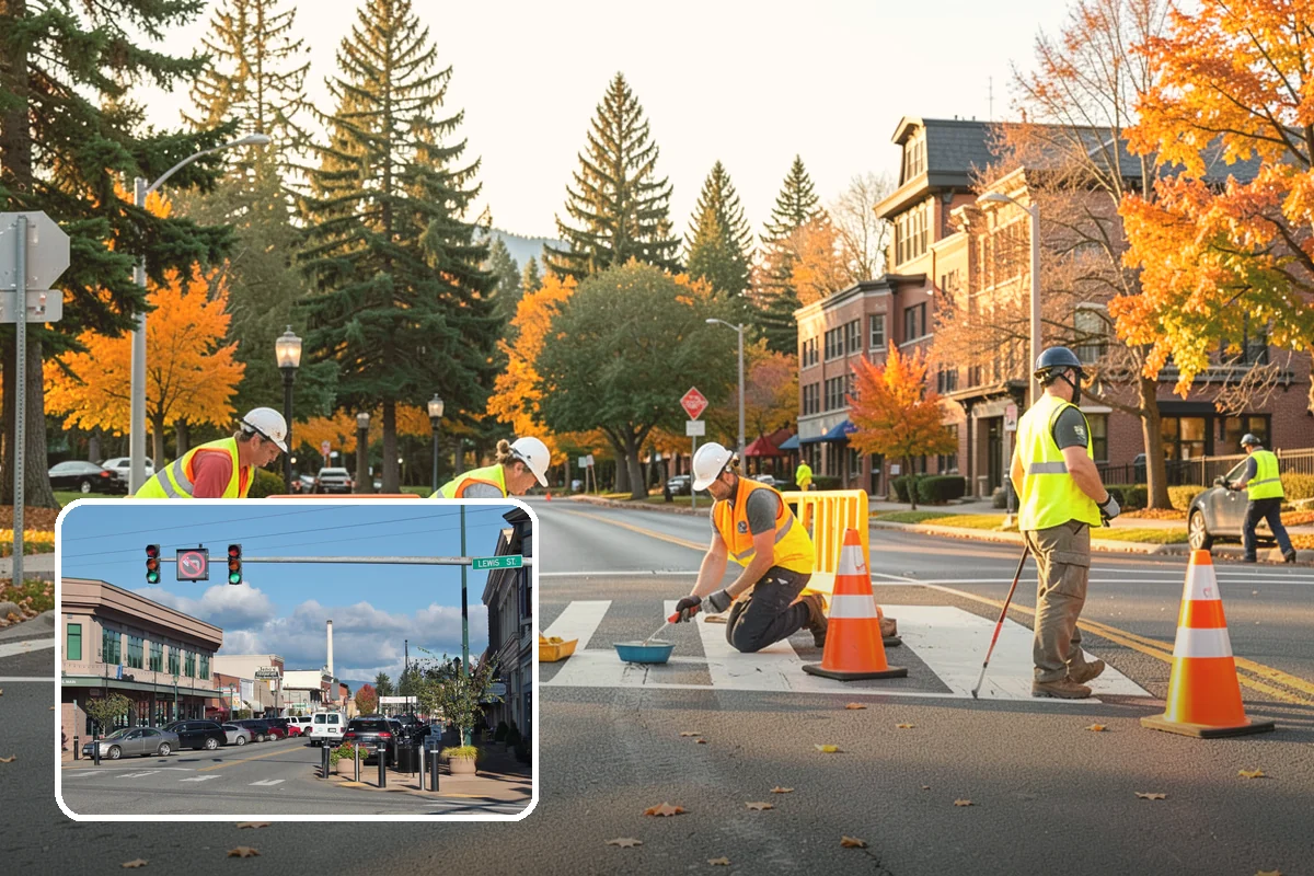 Roadside Spraying in Monroe, Snohomish County, WA - Restores clear sight distance at curves, intersections, and signage